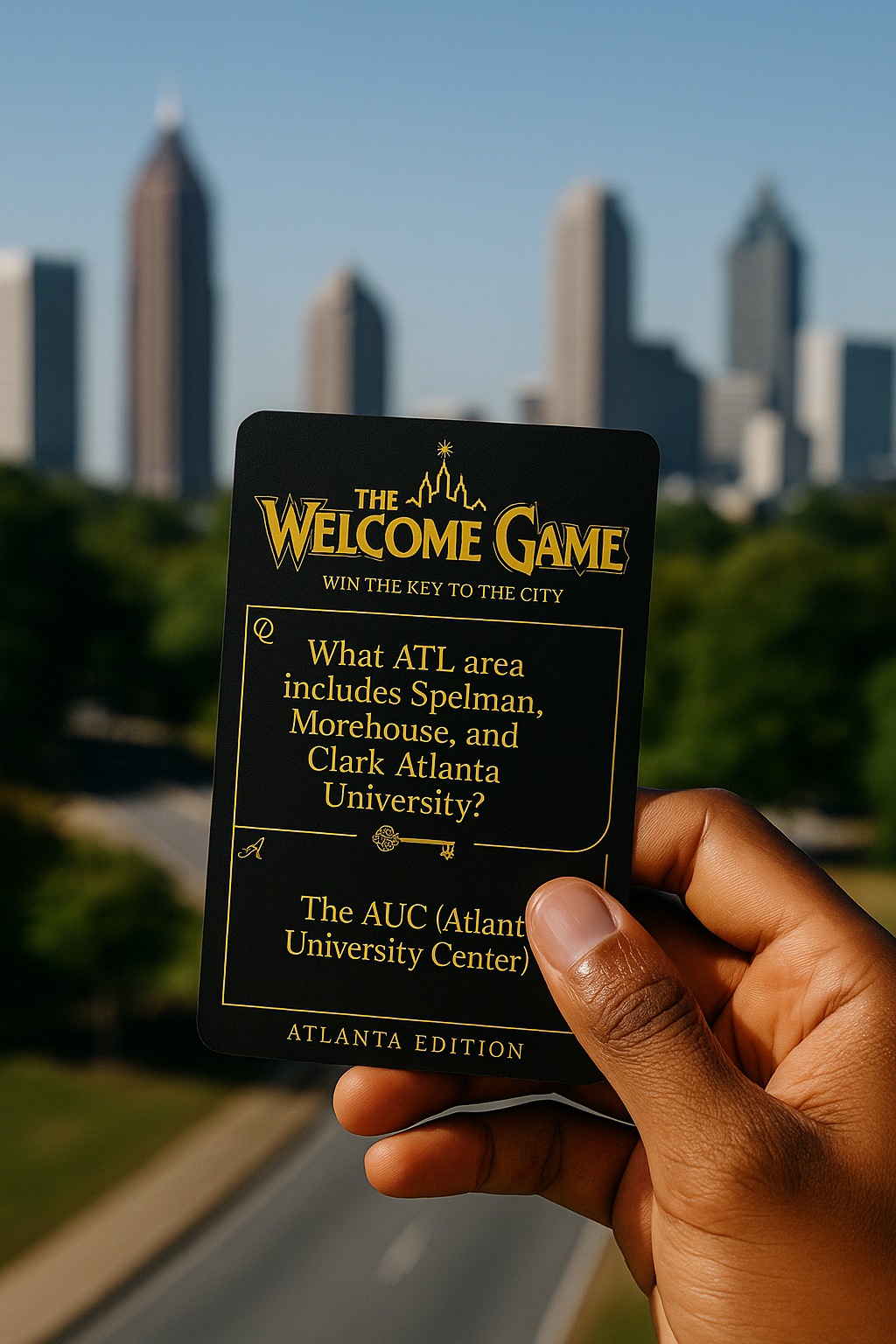 The Welcome Game™ Atlanta Edition (Limited First Edition)